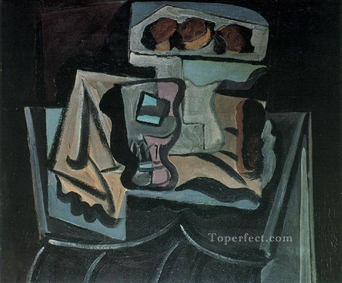 Still Life 3 1919 cubist Pablo Picasso Oil Paintings